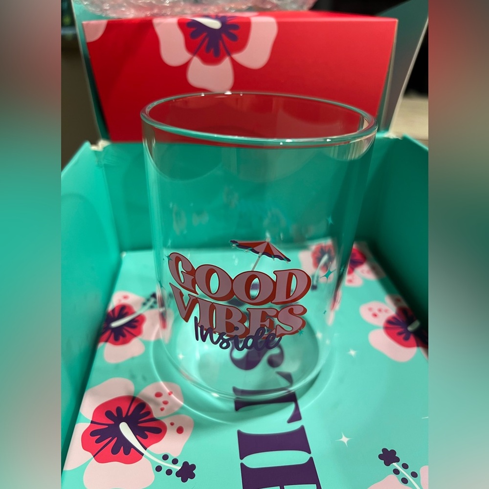 Alani glass and ice tray